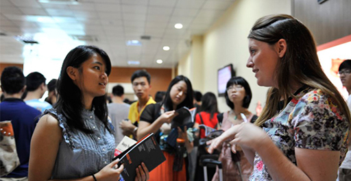 The activity of issuing unconditional admission letter on site in 2013 was successfully concluded