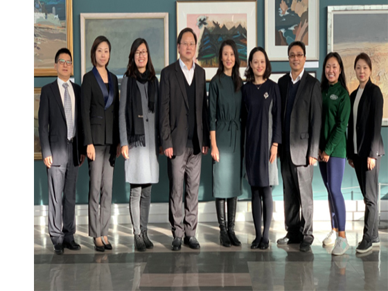 In 2019, Yinhong company and domestic project colleges visited Britain and Ireland